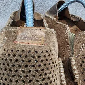 Olukai Shoes Mens Size 9 Brown Leather Slip On Loafers *GUC* OluKai | Shoes | Olukai Shoes Mens Size 9 Brown Leather Slip  main image 3